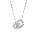 Diamonfire Linked Circles Necklace