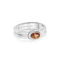 Tigers Eye Ring Sterling Silver