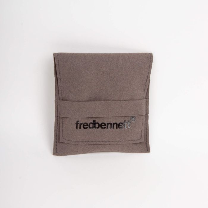 Fred Bennett Damascus Steel Narrow Bar Pendant
