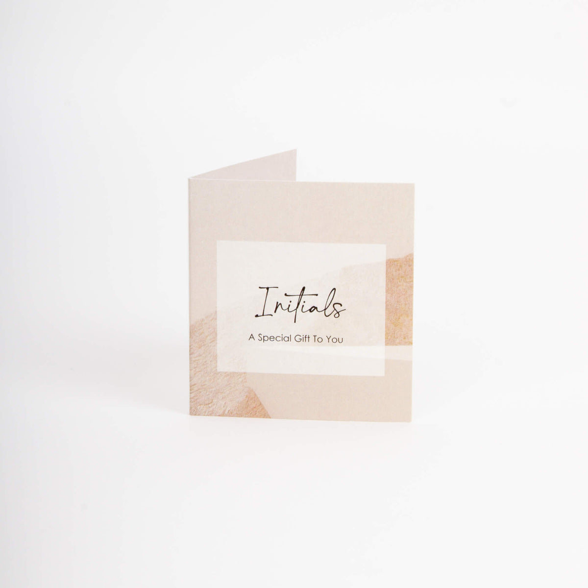 Beginnings Initial Stud Earrings